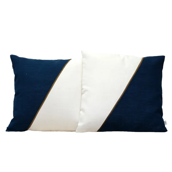 Indigo_&_Cream_Malkha_Cushion_Covers(Set_Of_2)|16"X16"