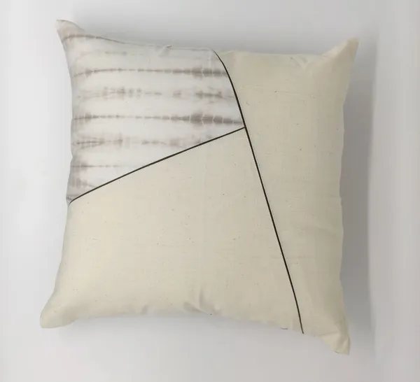 Shibori_Patches_On_Cream_Malkha_Cushion_Covers(Set_Of_2)|20"X20"