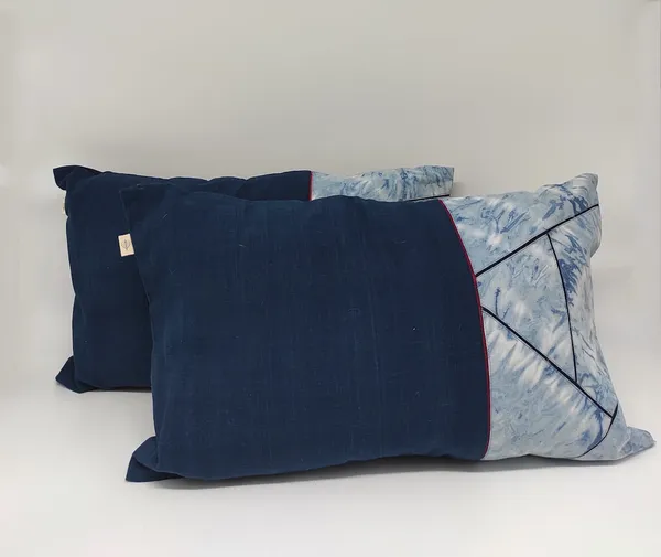 Shibori_Patches_On_Indigo_Malkha_Cushion_Covers(Set_Of_2)|20"X12"