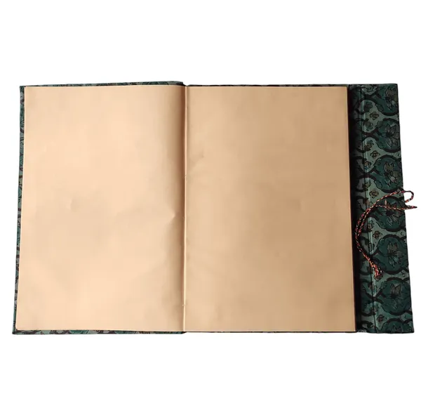 Floral_Block_Printed_Hard_Bound_Fabric_Sketch_Books,_A4_Doodle_Book_Handcrafted_Fabric_Cover,_For_Sketching_And_Writing_(Brown-Red)