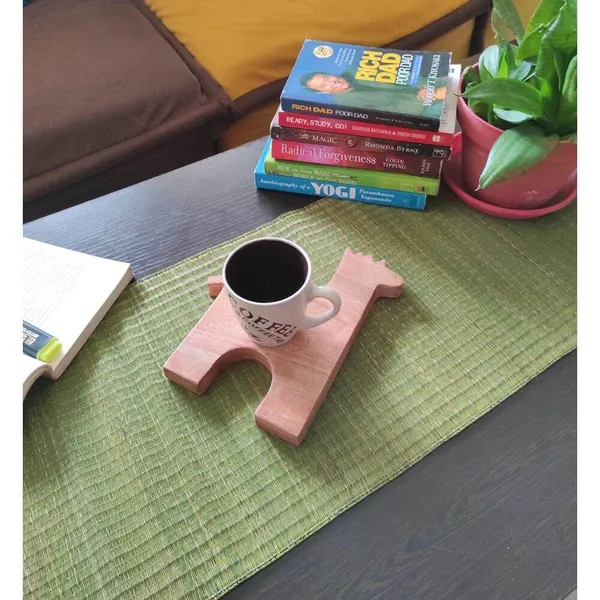 Giraffe_Shaped_Wooden_Tealight_Candle_Holder|_Ideal_Hamper_Pack_Box|_Home_Décor_Items|_Handcrafted_Neem_Wood_Holder_With_5_Tealights