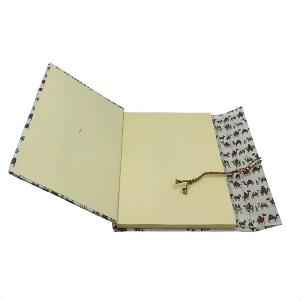 Handmade_Royal_Blue_Fish_Block_Printed_Fabric_Cover_Notebook