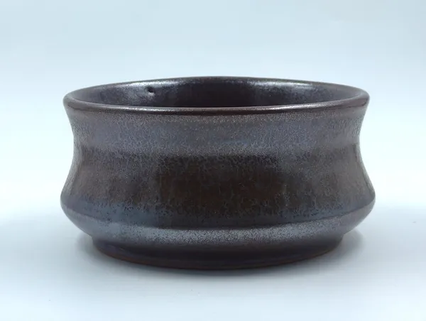 Studio_Pottery_Stoneware_Handi_Bowl|_Chocolate_Brown_Gloss_With_Metallic_Sheen_|_Handglazed_Premium_Serveware|_Handcrafted_Ceramic_Serveware|_Perfect_For_Serving_Curry_Or_Rice_|_5"_Diameter,_2.8"_Height