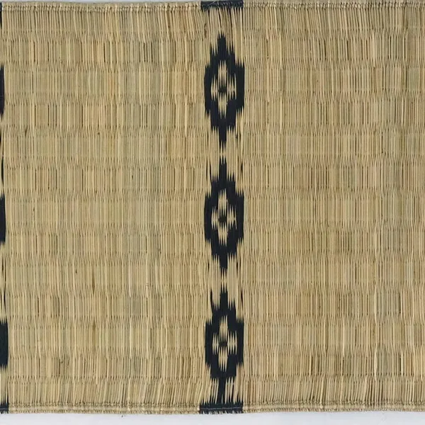 Madurkathi_Table_Runner_For_Dining_Table|Heat_Resistant_Long_Mat_Made_With_Handwoven_Natural_Fiber|_Black_Line_Design|_Rustic_Decor_For_4-6_Seater_Dining_Tables,_Pack_Of_1,_13"/54"