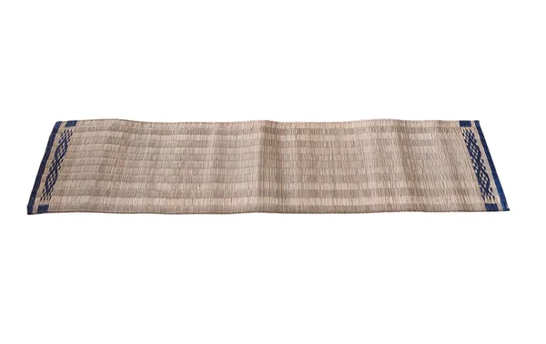Madurkathi_Table_Runner_For_Dining_Table|Heat_Resistant_Long_Mat_Made_With_Handwoven_Natural_Fiber|_Indigo_Ornamental_Design|_Rustic_Decor_For_4-6_Seater_Dining_Tables,_Pack_Of_1,_‎13"/54"