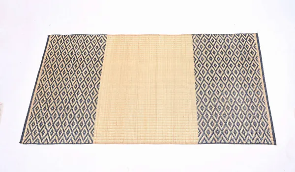Handcrafted_7_Count_Indigo-Natural_Madurkathi_Floor_Mat|_6Ftx3Ft_Mat