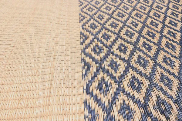 Handcrafted_7_Count_Indigo-Natural_Madurkathi_Floor_Mat|_6Ftx3Ft_Mat