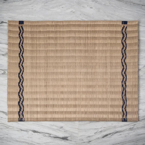 Handcrafted_Natural_Madurkathi_Floor_Mat_With_Indigo_Border,_Chatai_Mat_For_Home,_Natural_Fiber_Rugs,_Living_Room_Carpet_Comfy_Bedroom_Home_Decorate_Floor_Kids_Playing_Mat,_4X2Ft_(Set_Of_1)