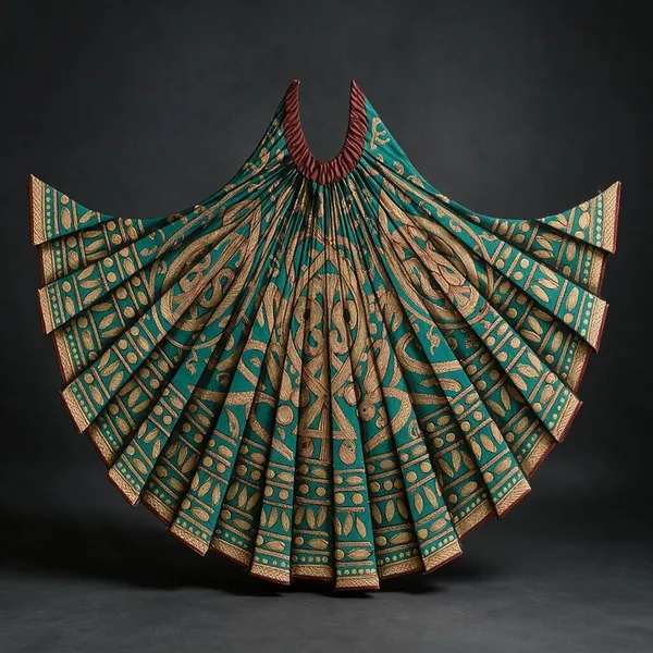 Majarani'S_Embroidered_Green_Ghagra_By_Kailash_C_Kumawatsize_7"X7"