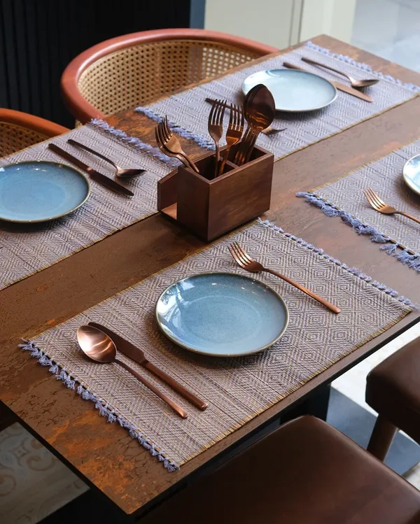 Set_Of_6_Madurkathi_Placemats_–_Handwoven_Natural_River_Grass_Dining_Mats,_Heat-Resistant_&_Eco-Friendly,_Rustic_Twig_&_Thread_Design,_Gi-Tagged_Artisan_Craft(Blue)|12"/18"