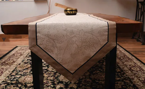 Gold_Printed_Coffee_Table_Runner