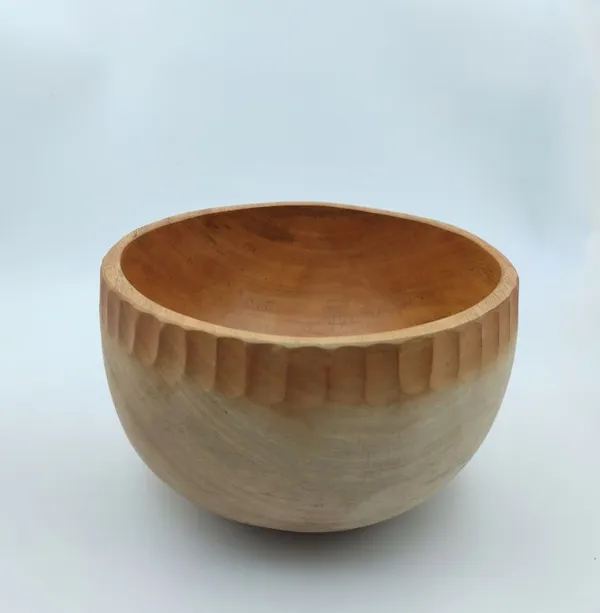 Large_Round_Wooden_Serving_Bowl|_Handmade_Curry_Bowl