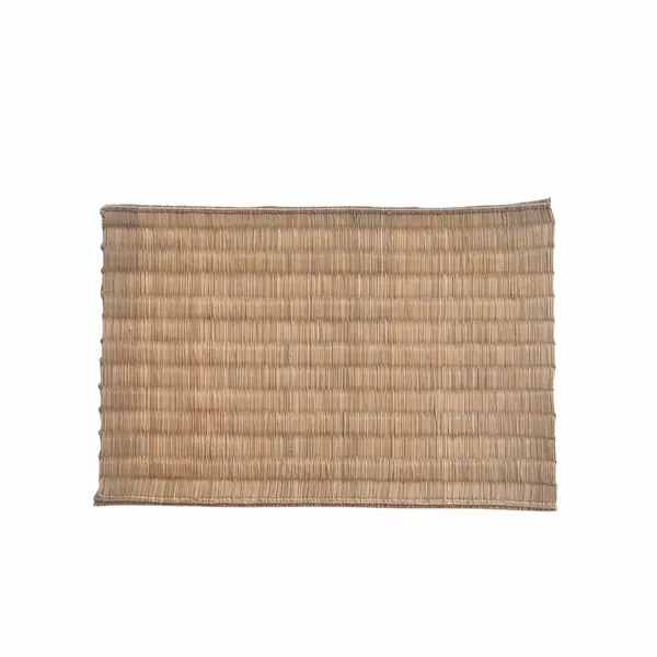 Madurkathi_Dining_Table_Mat|_Natural_Fibre_Placemats_Set_Of_6|_Heat_Resistant_Non-Slip_Table_Placemats|_Handwoven_Dinner_Table_Mats_With_Indigo_Leaf_Pattern|_Rustic_Home_Decor