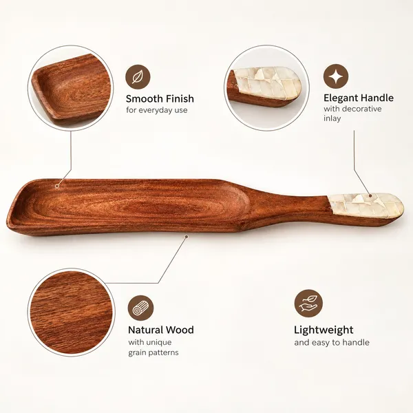 Wooden_Long_Momo_Platter|_Handmade_Serving_Tray