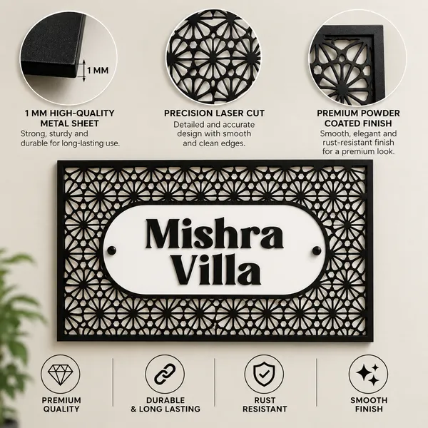 Mild_Steel_Modern_Floral_Geometric_Cutwork_House_Name_Plate