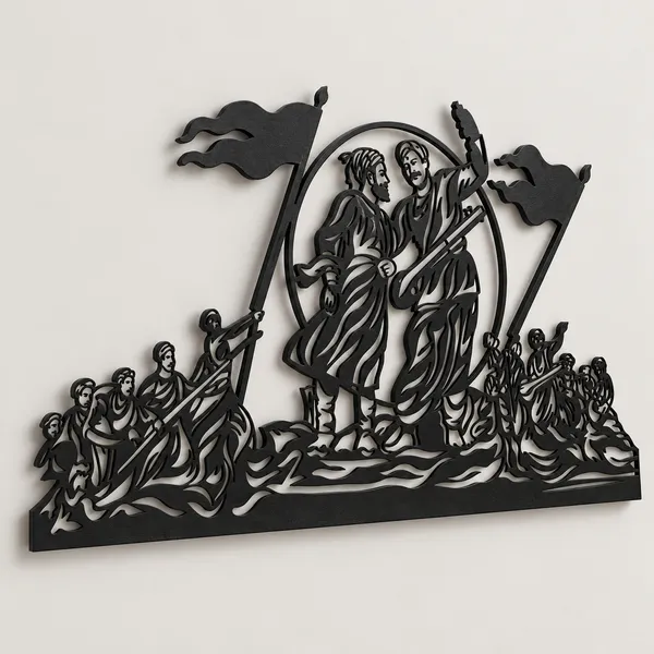 Mild_Steel_Modern_Leaf_Pattern_Wall_Decor