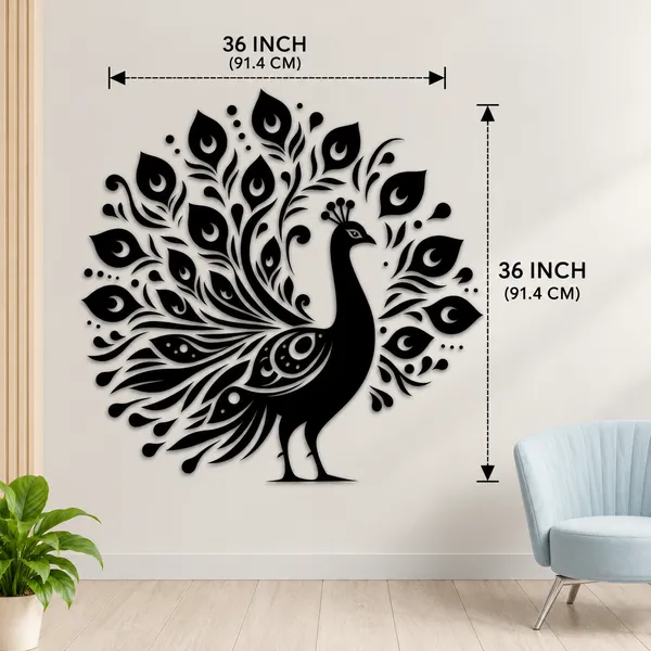 Mild_Steel_Modern_Peacock_Feather_Motif_Wall_Art