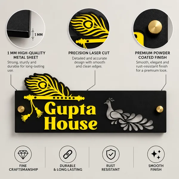Mild_Steel_Modern_Peacock_Motif_House_Name_Plate