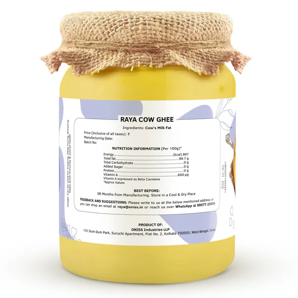RAYA_Cow_Ghee_200ml_EA