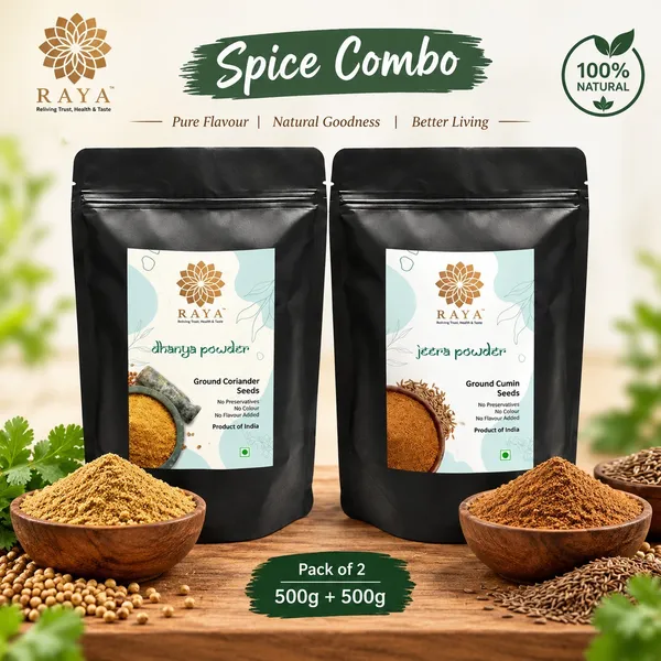 RAYA_Dhaniya_and_Jeera_Powder_Combo_Pack_of_2_(500g_Each)