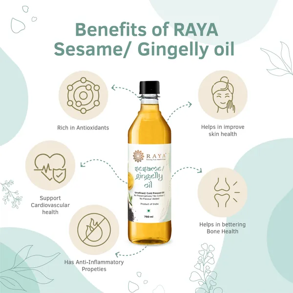 RAYA_Cold_Pressed_Sesame/_Gingelly_Oil_750ml_EA