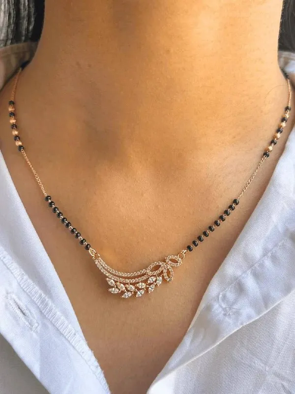 Gold_And_Black_Brass_Floral_Pendant_Mangalsutra_Necklace_For_Women