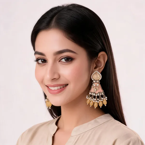 Gold_And_Yellow_Brass_Pearl_Jhumka_Earrings_For_Women