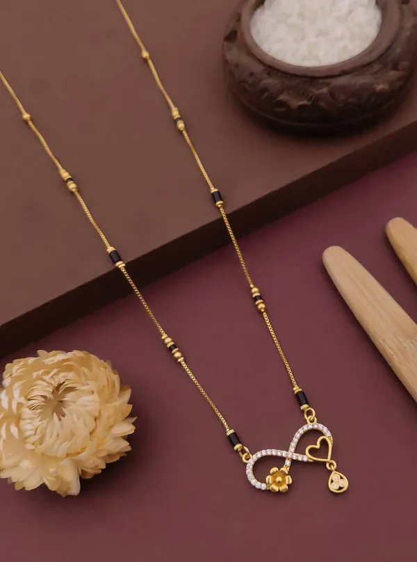 Gold_And_Black_Brass_Infinity_Heart_Mangalsutra_Necklace_For_Women