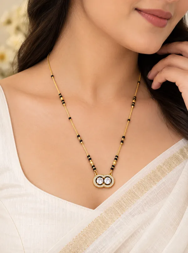 Gold_And_Black_Brass_Twin_Round_Mangalsutra_Necklace_For_Women