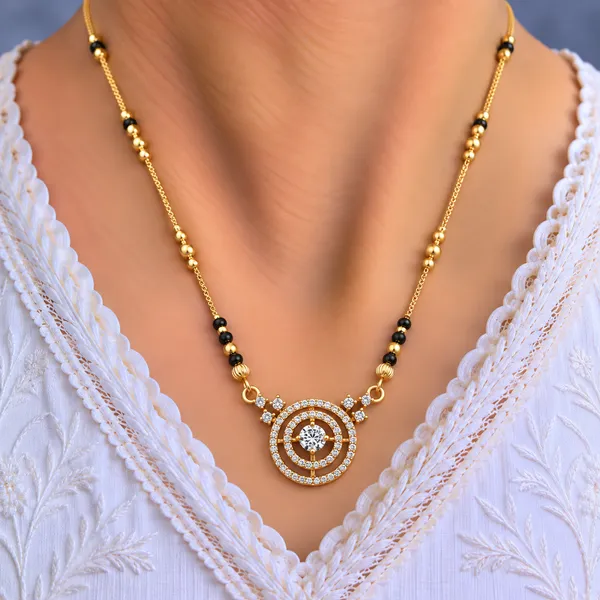 Gold_And_Black_Brass_Double_Circle_Side_Stone_Mangalsutra_Necklace_For_Women