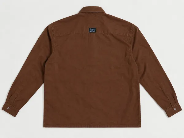 Brown_Embroidered_Casual_Boxy_fit_Shirt_for_Men