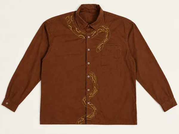 Brown_Embroidered_Casual_Boxy_fit_Shirt_for_Men
