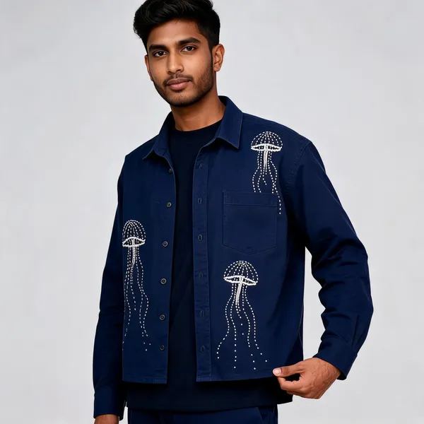 Navy_Embroidered_Full_Sleeve_Boxy_Fit_Shirt_For_Men