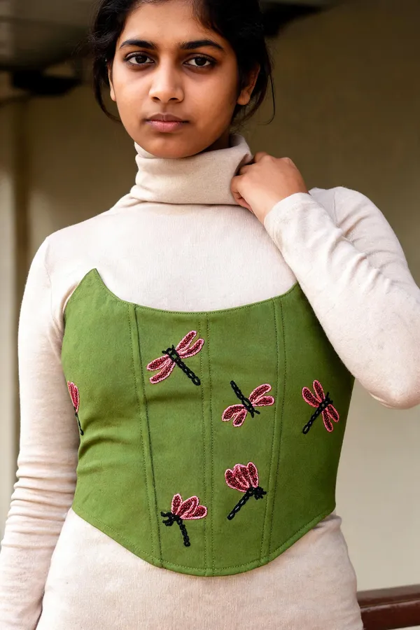 Green_Embroidered_Corset_Top_For_Women