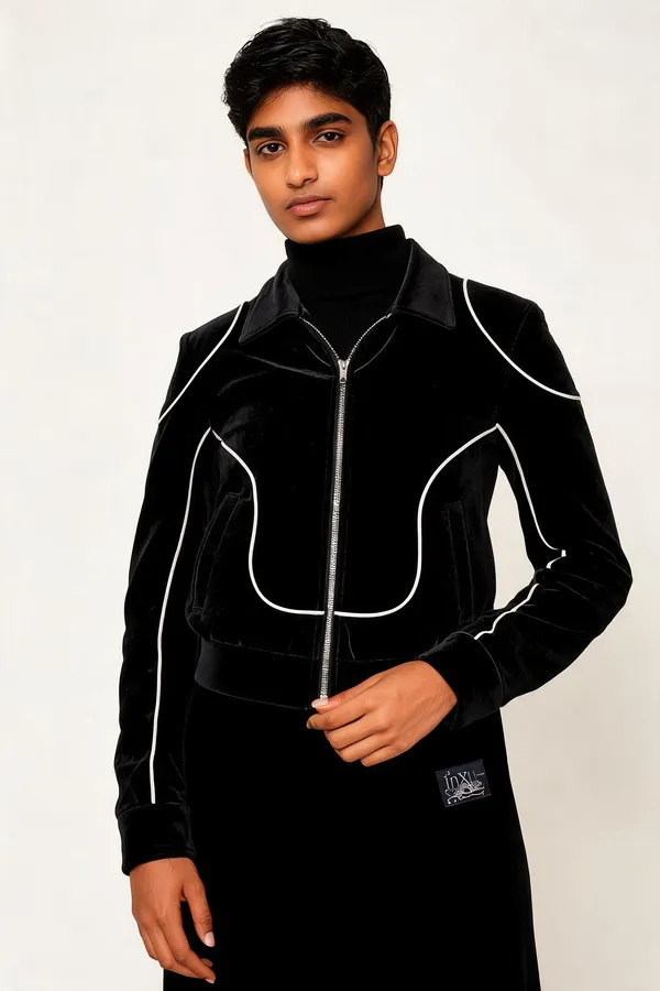 Black_Velvet_Cropped_Jacket_For_Unisex