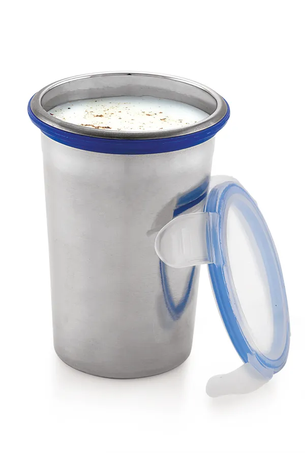 507_SS_Steel_Container_350_ML_-_2_Pcs_With_503_SS_Steel_Glass_ML_-_1_Pcs_Combo