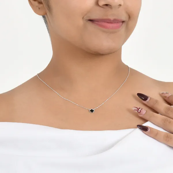 Black_Clover_925_Silver_Pendant