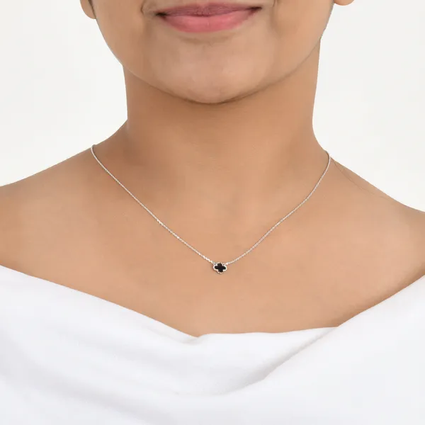 Black_Clover_925_Silver_Pendant