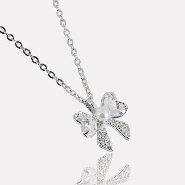 The_Bow_Sparkle_925_Silver_Necklace