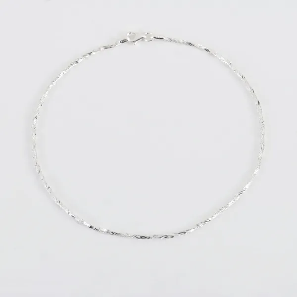 925_Sterling_Silver_Textured_Anklet