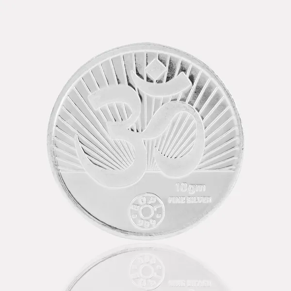 999_Pure_Silver_Coin_Om_Design_10_Gm