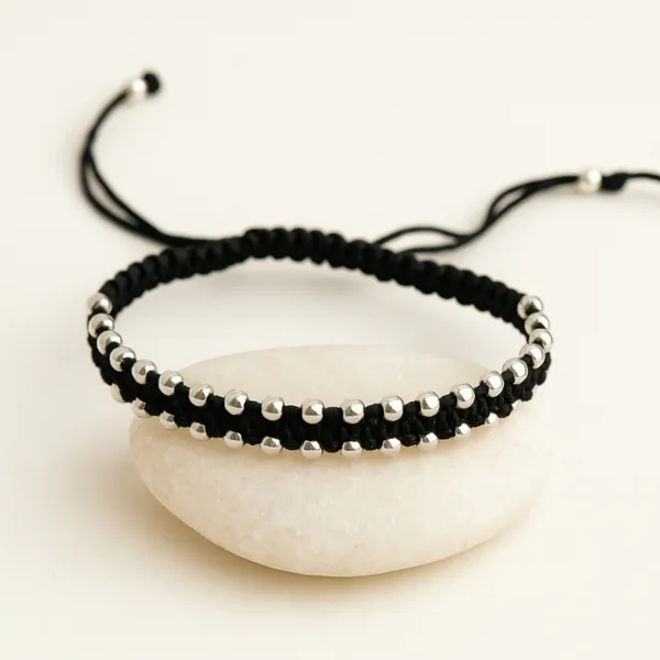 Nazariya_Black_Thread_Bracelet_With_925_Silver_Beads_Pack_Of_2_6_Gm_Adult