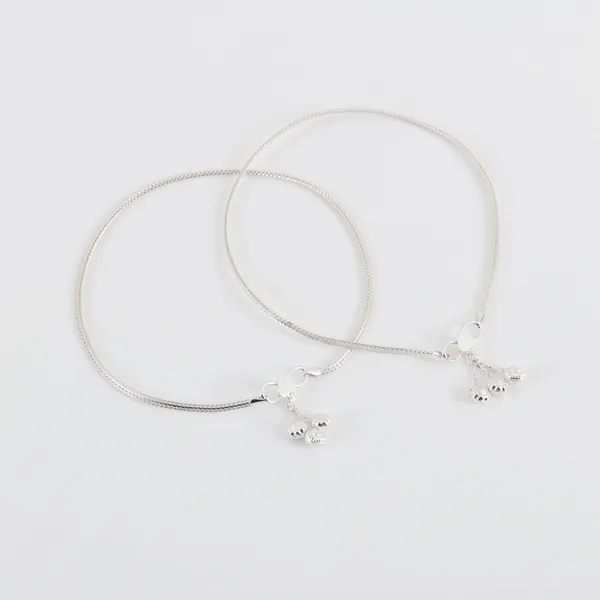 925_Sterling_Silver_Anklet_With_Ghungroo_8_Gm