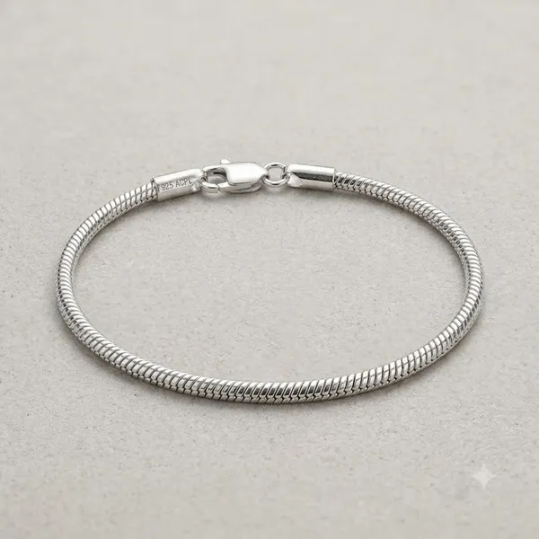 Classic_Snake_Chain_925_Silver_Bracelet_8_Gm