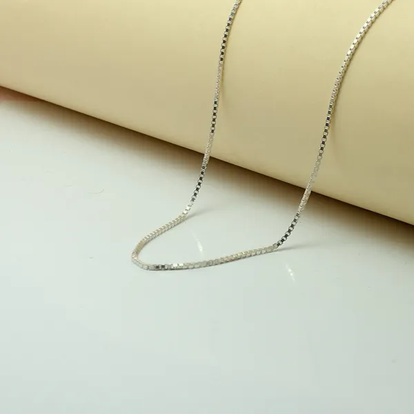 925_Silver_Box_Chain_For_Pendants_Sleek_Minimal_Design