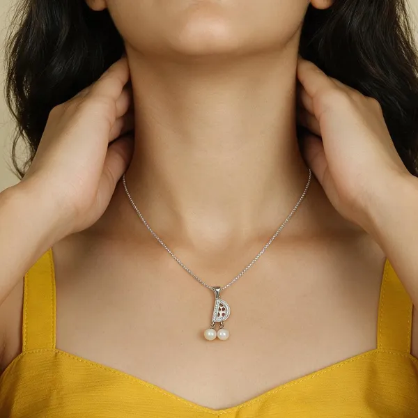 925_Silver_D_Alphabet_Pendant_With_Pearls_Cz