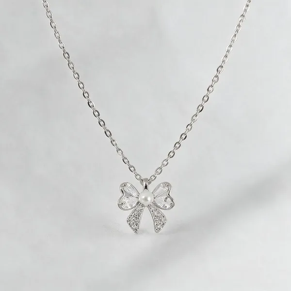 The_Bow_Sparkle_925_Silver_Necklace
