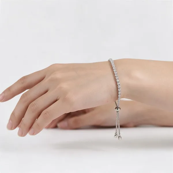 Tennis_Adjustable_Silver_Bracelet_In_925_Sterling