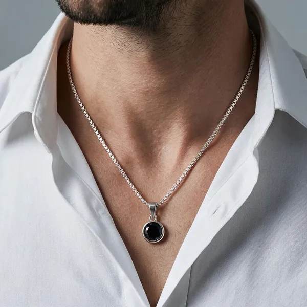 Men_S_Noir_Crystal_Pendant_In_925_Sterling_Silver