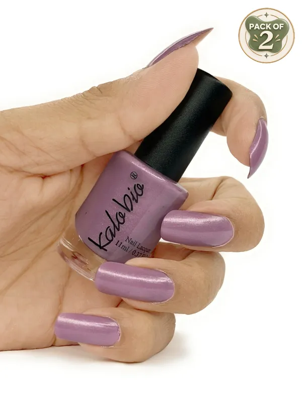 ColorHalo_Shimmery_Nail_Lacquer_|_Long-Lasting,_High_Shine,_Chip-Resistant_&_Quick_Dry_Finish_|_Vivillion_KG06_|_11ml_-_Pack_of_2